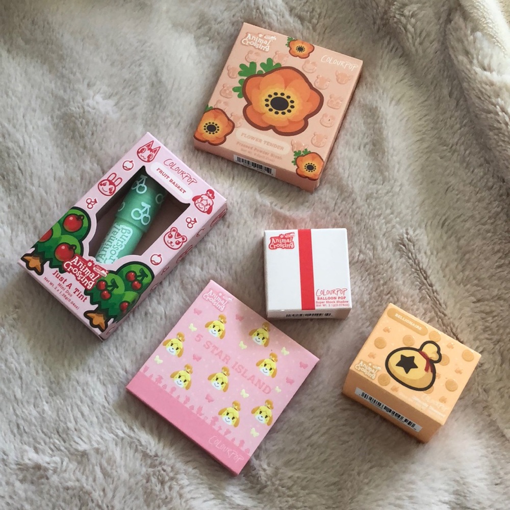 Colourpop Animal Crossing Bundle